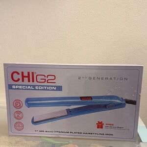 CHI G2 Blue Titanium Hairstyling Iron